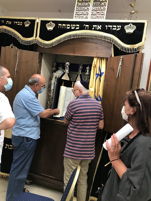 Visita a una sinagoga 