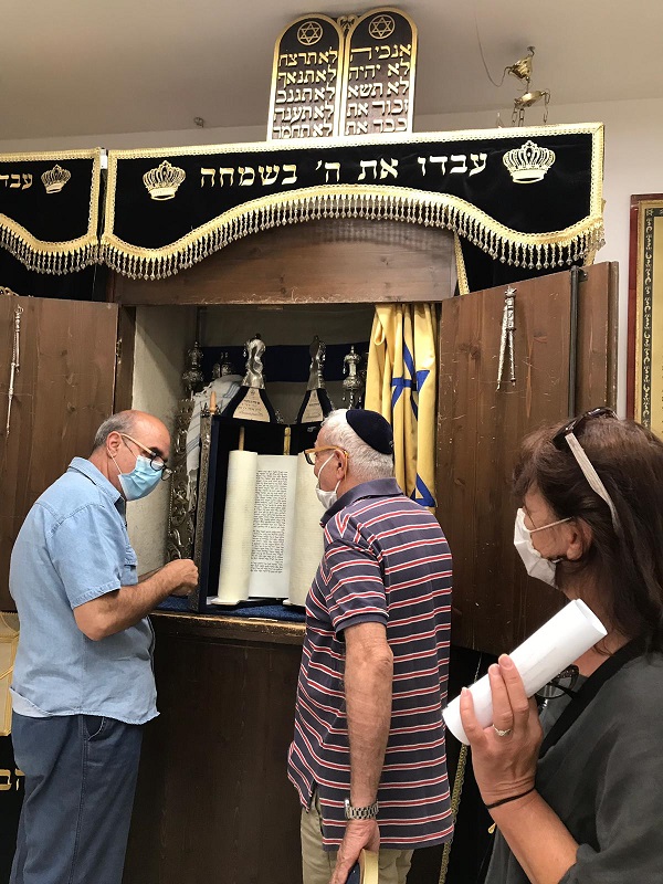 Visita a una sinagoga 