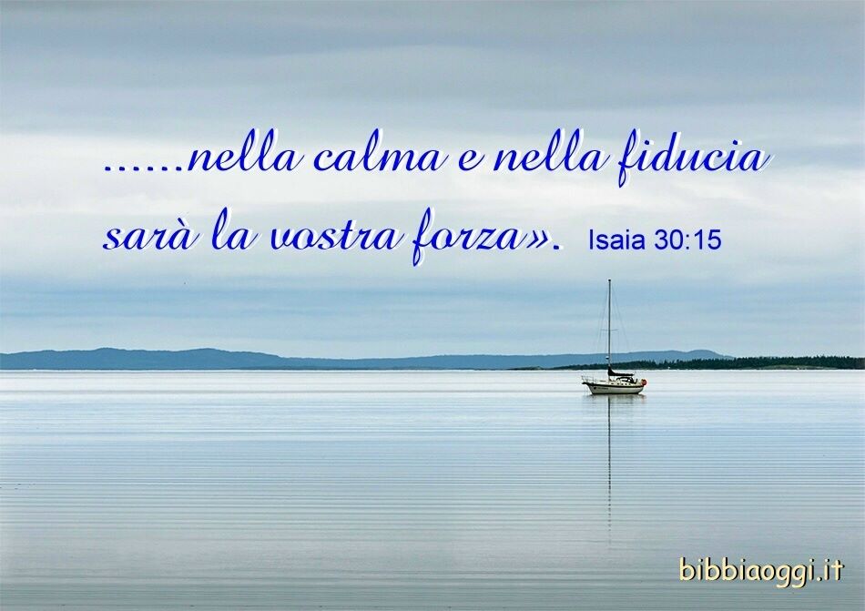 Isaia 30,15