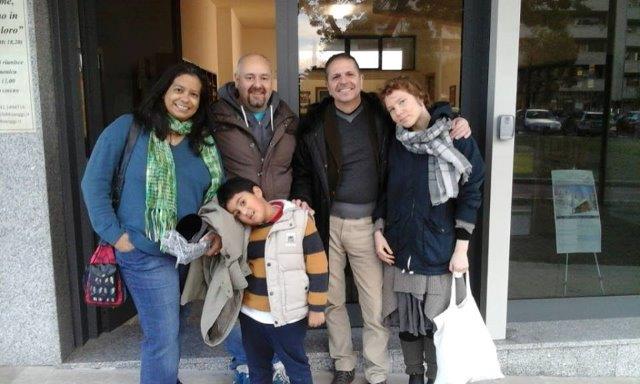Fabrizio e la sua famiglia