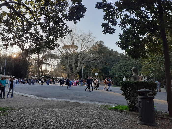 Passeggiate nei parchi di Roma