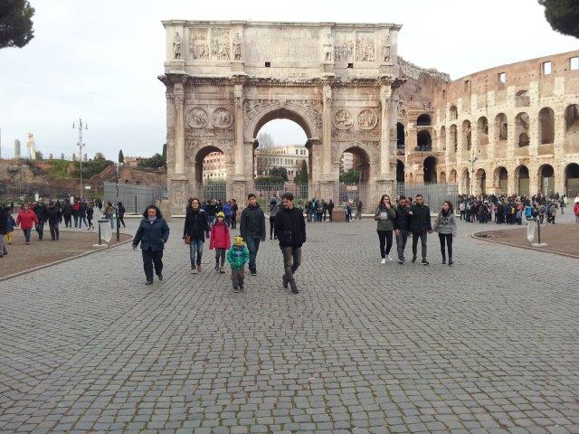 Colosseo e Arco di Costantino, Roma